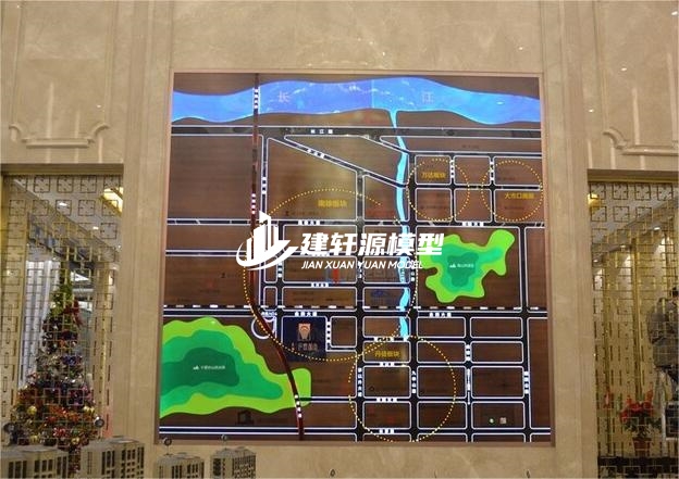 屯溪区域壁挂模型